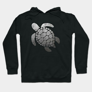 Tropical Turtle metal base Hoodie